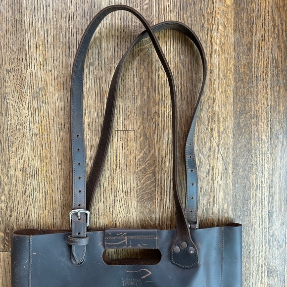 Saddleback Everyday Leather Tote - Picture 11 of 14